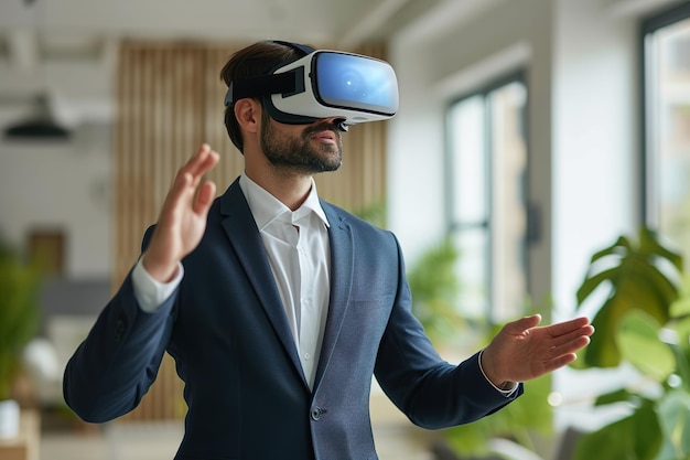 L'engagement professionnel des entreprises avec la réalité virtuelle