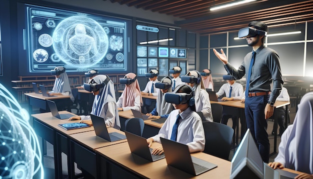 Engager les étudiants avec l’enseignement de la réalité virtuelle