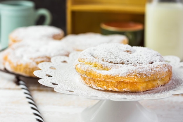 Ensaimada De Pâtisserie Traditionnelle Espagnole Ou Philippine.