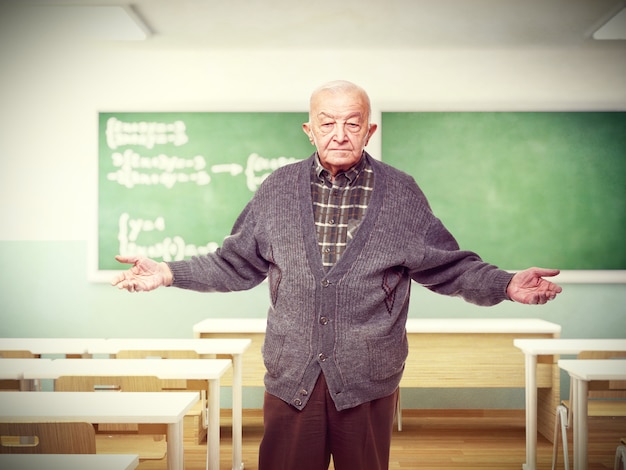 Enseignant à l'école