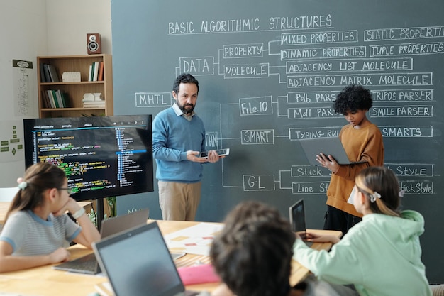 Enseignement des structures algorithmiques en classe