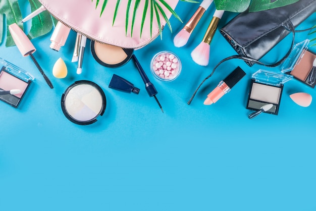 Ensemble cosmétique de maquillage professionnel