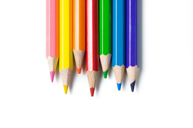 Ensemble de crayons de couleur