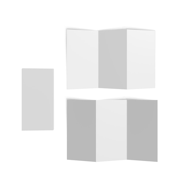 Un ensemble de cubes blancs avec un fond blanc.