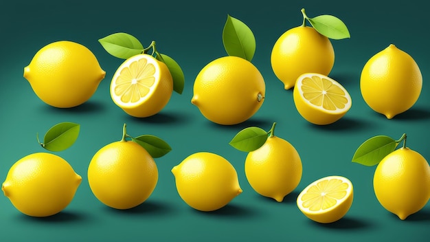 Ensemble d'éléments de Lemon