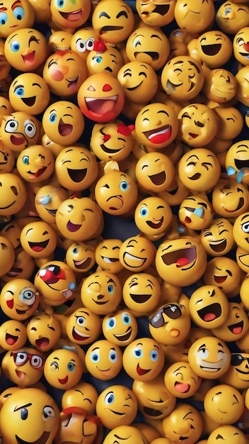 Ensemble d'emoticones emoji avec une humeur triste évaluation de la satisfaction du service à la clientèle enquête sur l'expérience client