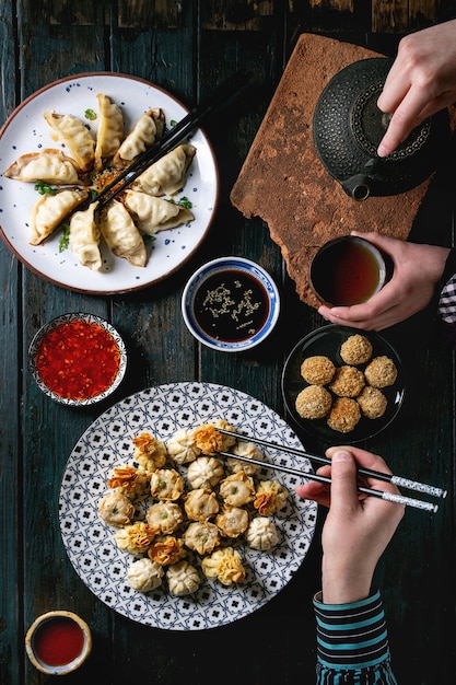 Ensemble De Fête Dim Sum