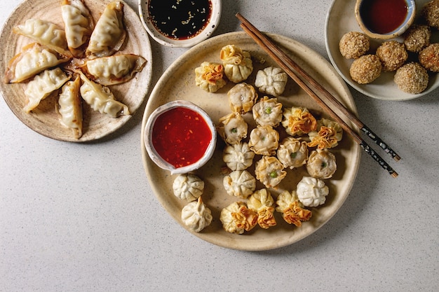 Ensemble de fête dim sum