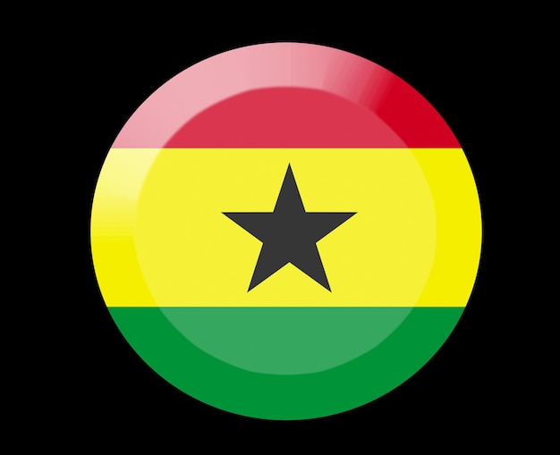 Ensemble d'icônes du Ghana