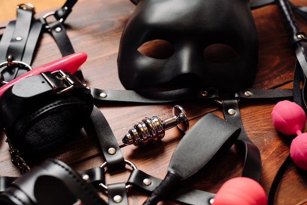 Ensemble de jouets érotiques pour BDSM