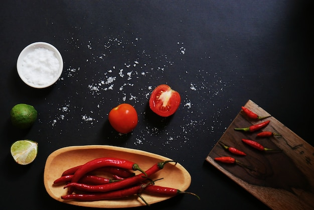 ensemble de légumes pour une recette spéciale