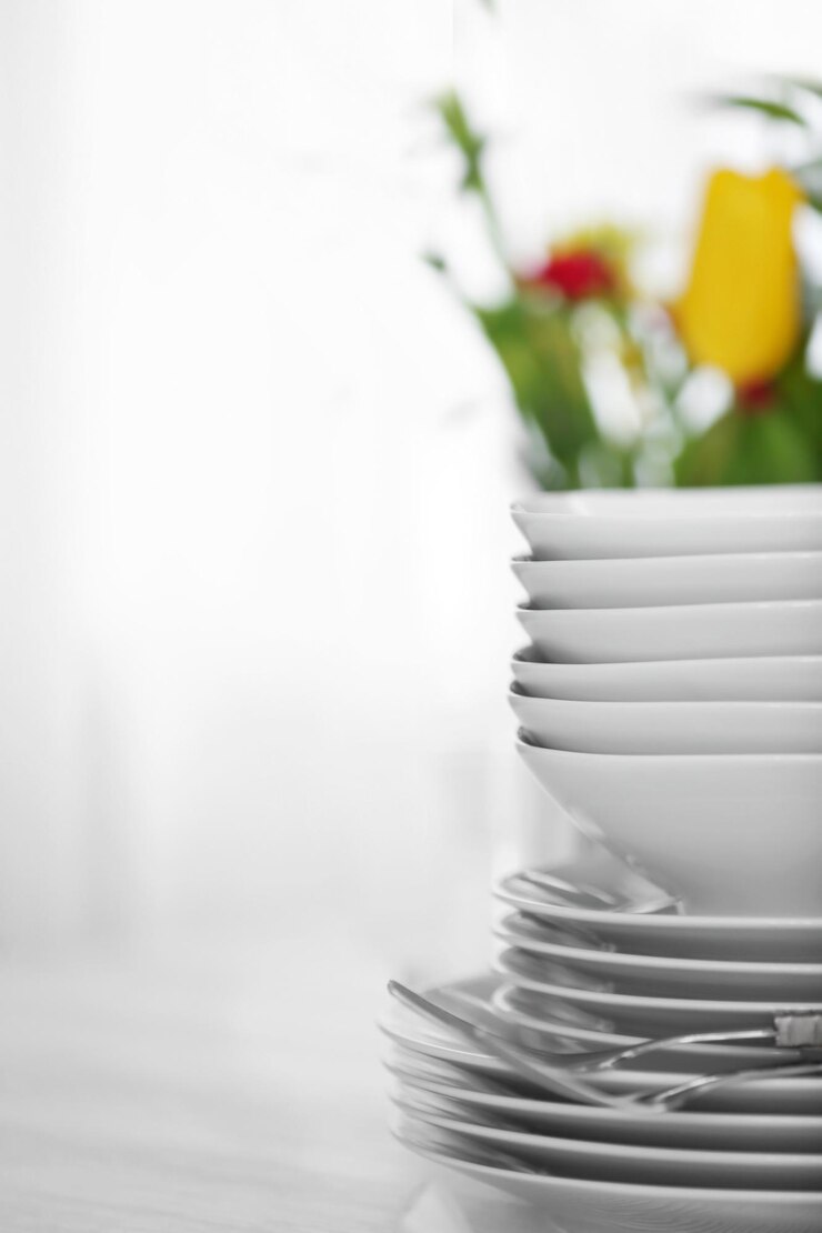 Photo ensemble de plats pour le dîner