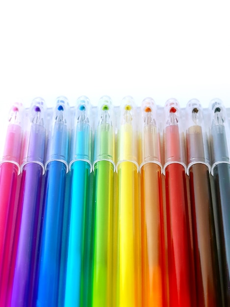 Ensemble de stylo gel de couleur