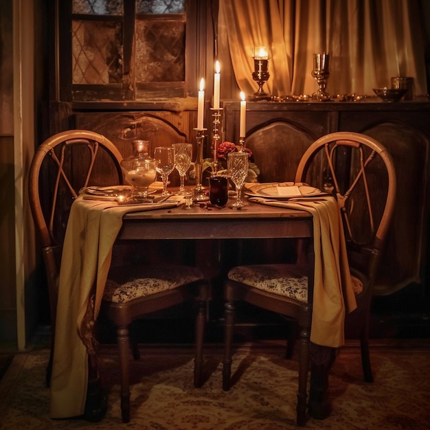 ensemble de table de salle à manger