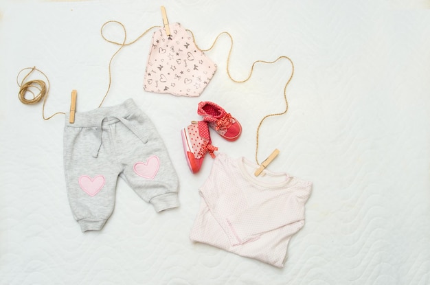Ensemble de vêtements pour un nouveau-né