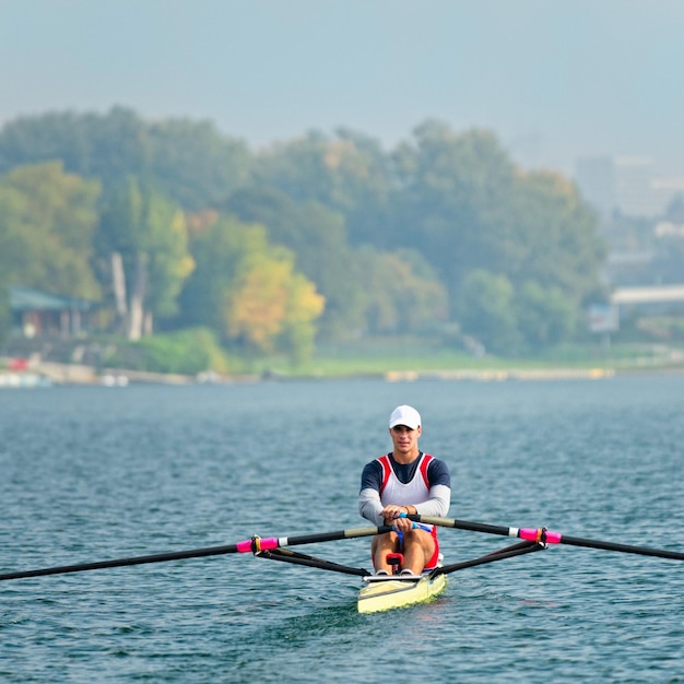 Entraînement à l'aviron