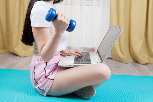 Entraînement sportif via Internet