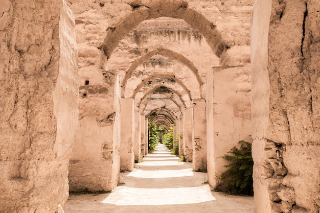 Entrée du bâtiment historique