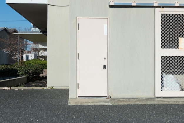 Entrée du bâtiment