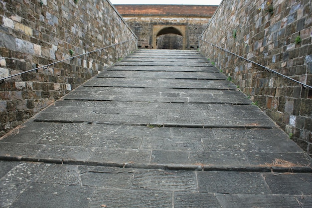 Entrée du Forte di Belvedere à Florence Toscane Italie