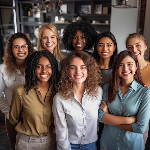 Entrepreneuses prospères souriant joyeusement