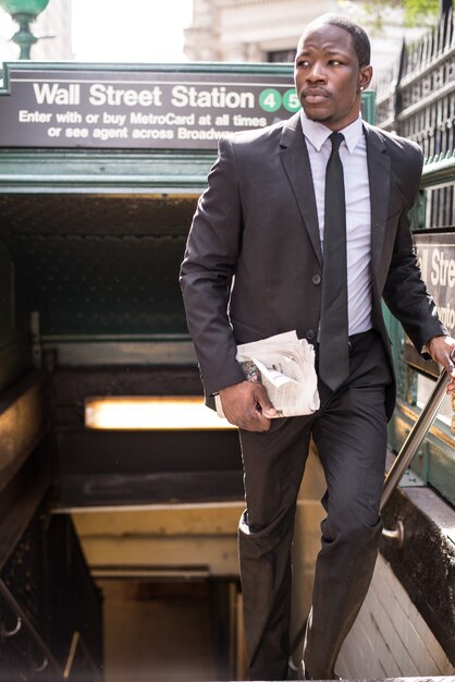 Entreprise prenant le métro