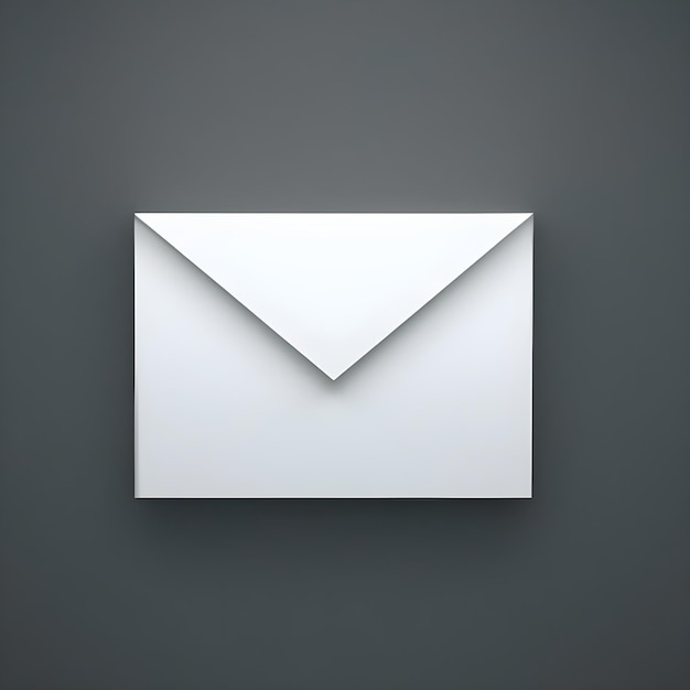 enveloppe de courrier 3d email_ai_generated