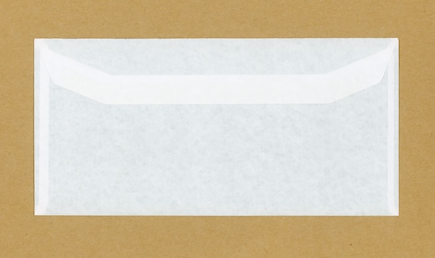 Enveloppe de lettre de courrier