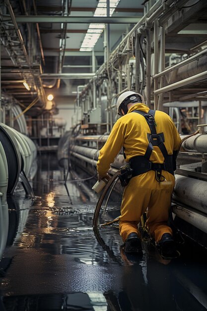 l'environnement dynamique d'une installation de traitement des eaux