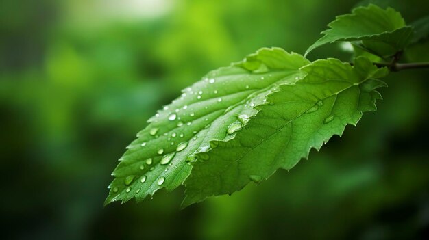 Environnement Jour de la Terre Dans les feuilles vertes naturelles et les plantes utilisées comme page de garde de fond de printemps