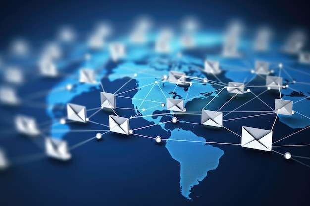 Envoyer des messages globaux aux contacts par e-mail