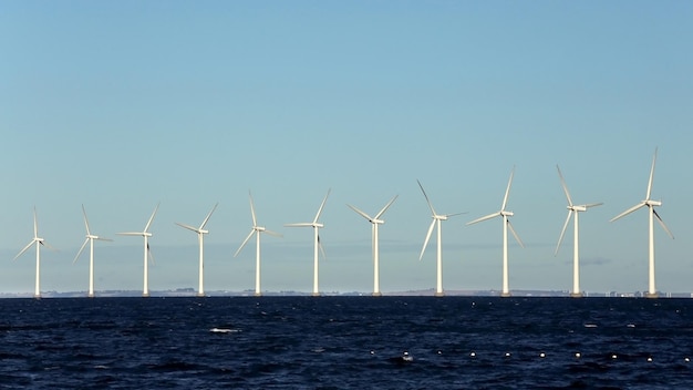 Eolienne offshore au Danemark