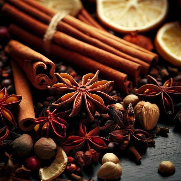 Epices pour vin chaud