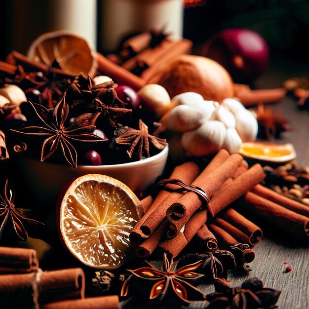 Epices pour vin chaud