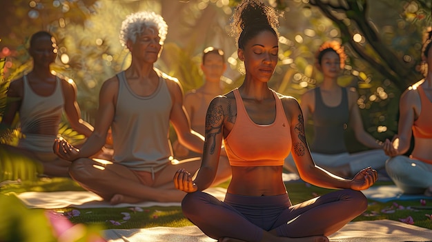 L'équilibre du yoga est diversifié