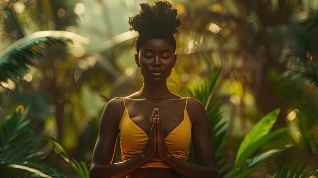 L'équilibre des femmes noires yoga