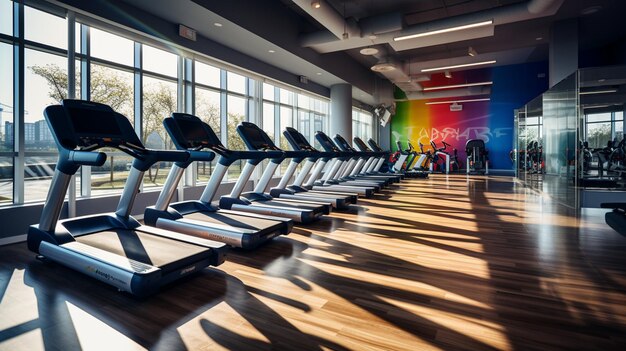 Photo Équipement de gymnastique et de fitness vide