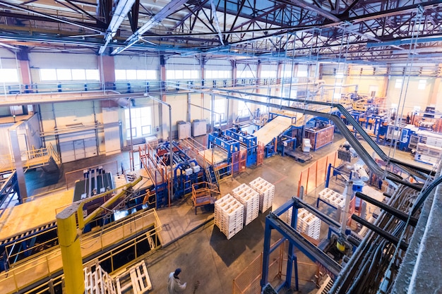 Équipement de l'industrie de la production de fibre de verre à la fabrication