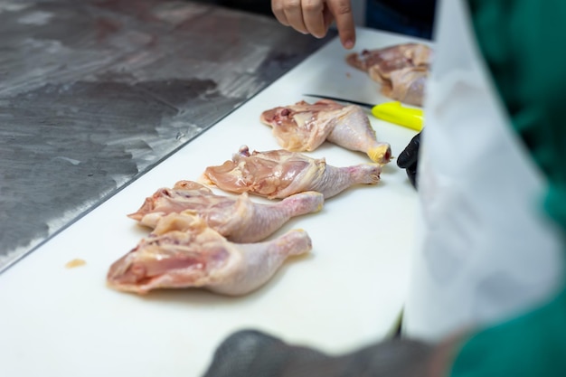 équipement de ligne industrielle d'élevage de poulets