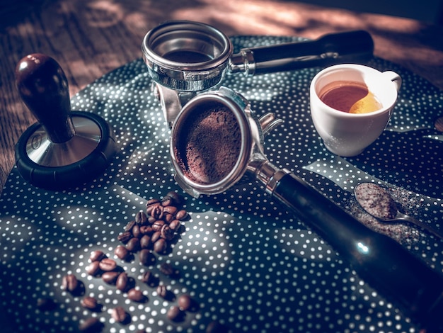 Photo Équipement pour un café de style italien