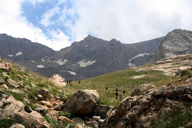 Escalade en montagne