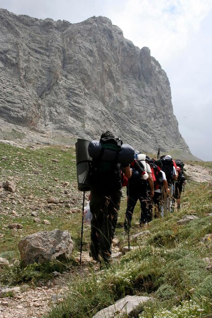 Escalade en montagne