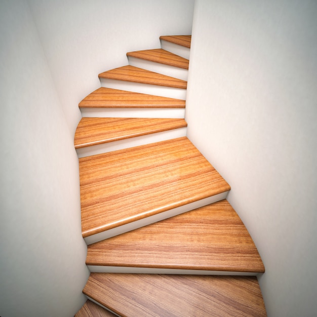 Photo escalier 3d