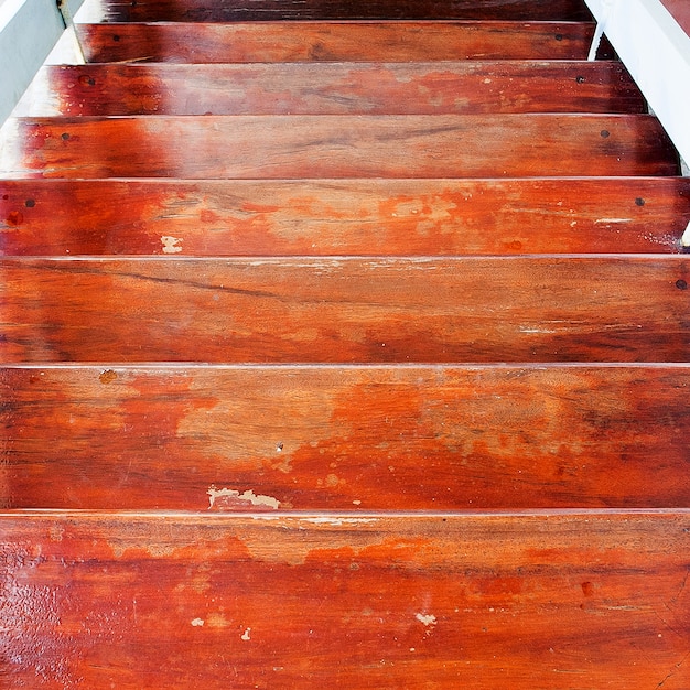 Escalier en bois