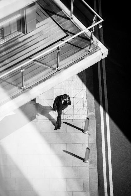 Escalier dans un bâtiment