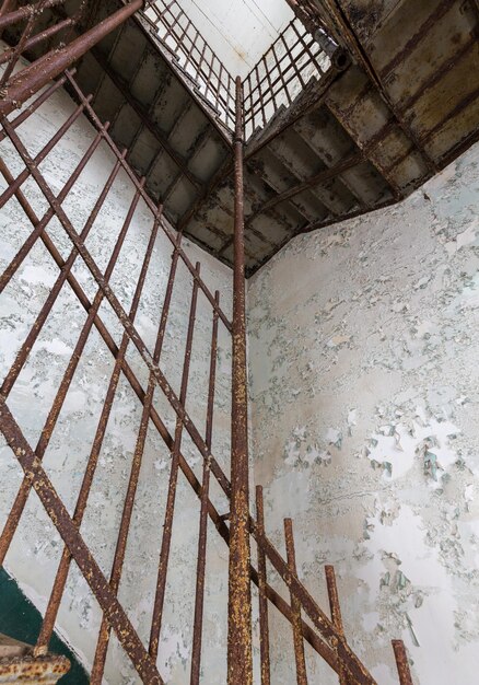 Escalier à l'intérieur de TransAllegheny Lunatic Asylum