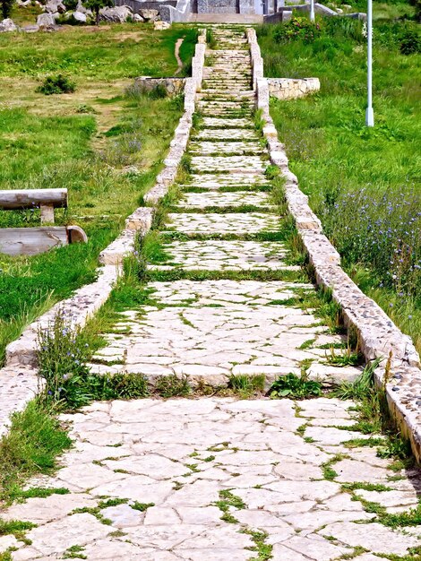 Photo escalier de pierre