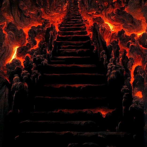 Escalier vers l'enfer