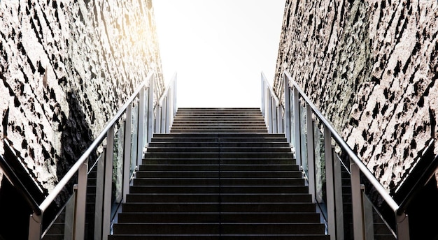 Escaliers dans la ville