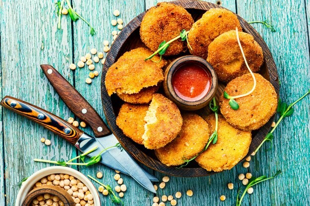 Escalopes de légumes sains